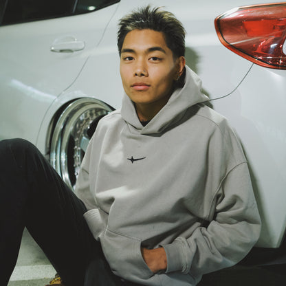 Pulstar Hoodie Stone Grey