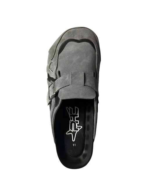 CEMENT GREY CLOGS